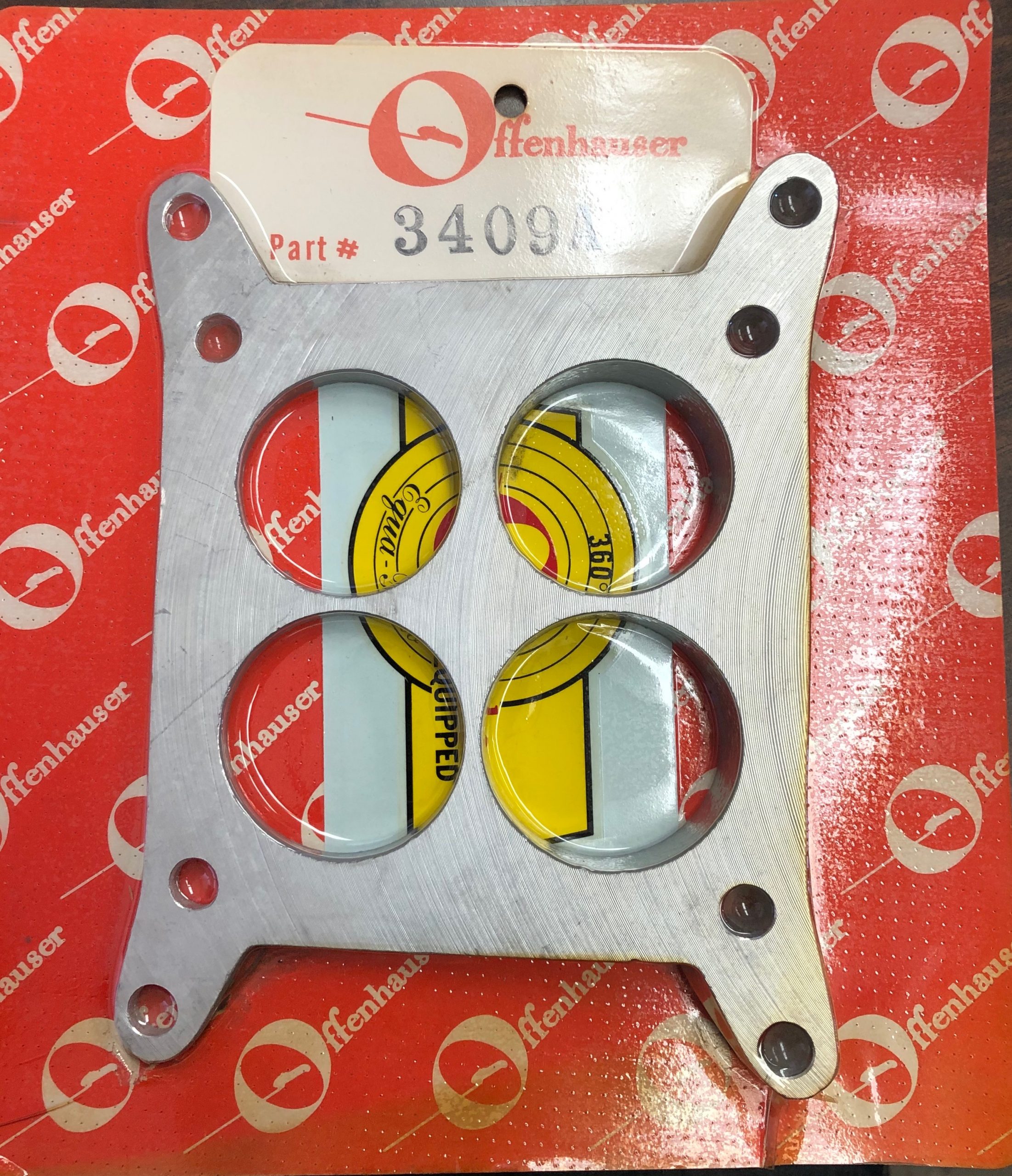 Offenhauser 3409A Wedge Carburetor Adapter Offenhauser Direct