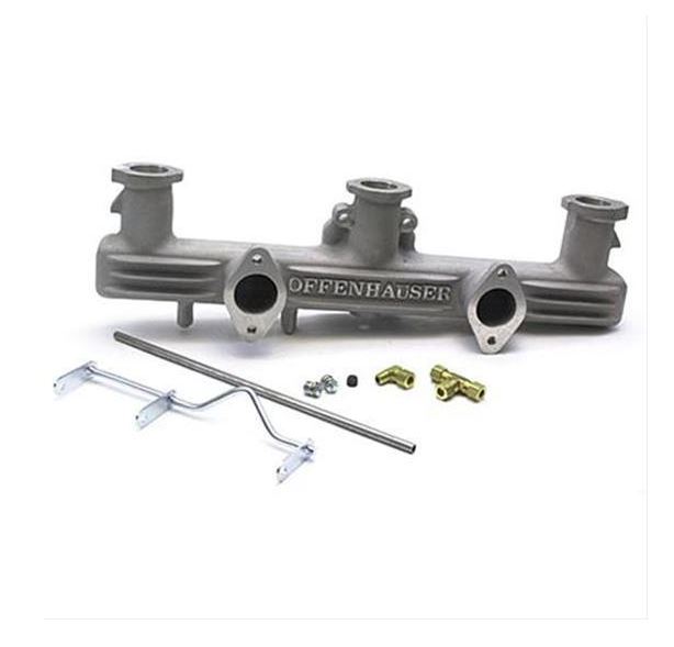 Offenhauser 1034 Chevy 6 Dual Intake Manifold 37-52 - Image 2