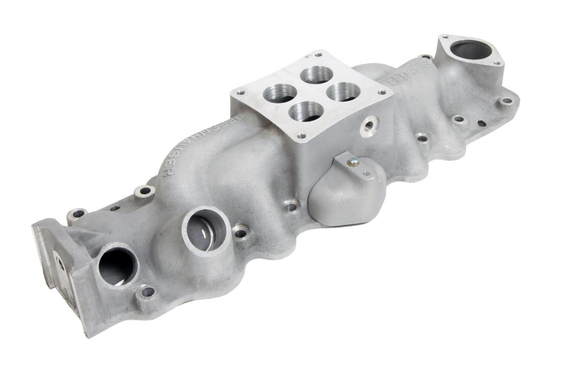 Offenhauser 1078 Ford Flathead Single Quad Intake Manifold 49-53 - Image 2