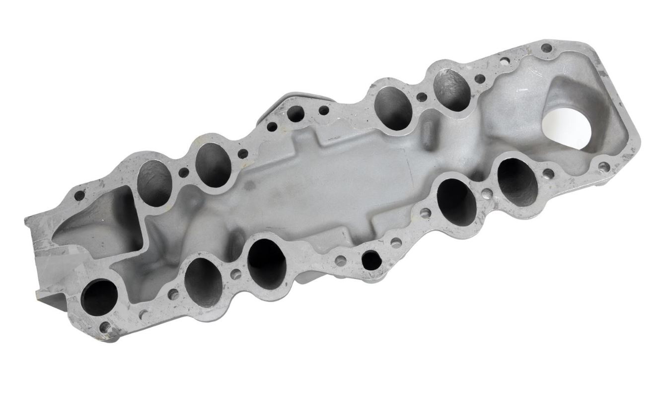 Offenhauser 1078 Ford Flathead Single Quad Intake Manifold 49-53 - Image 3