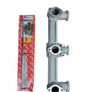 Offenhauser 1177 Chevrolet 216 Triple Manifold with Oil Filter Mounting