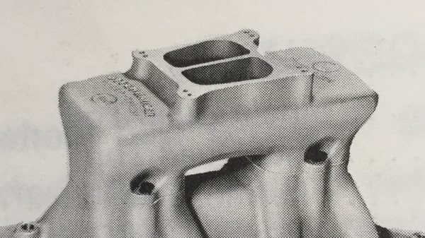 Offenhauser 5930 Chevrolet 283-400 Turbo Thrust Power Port Manifold Holley 4500 Single Top