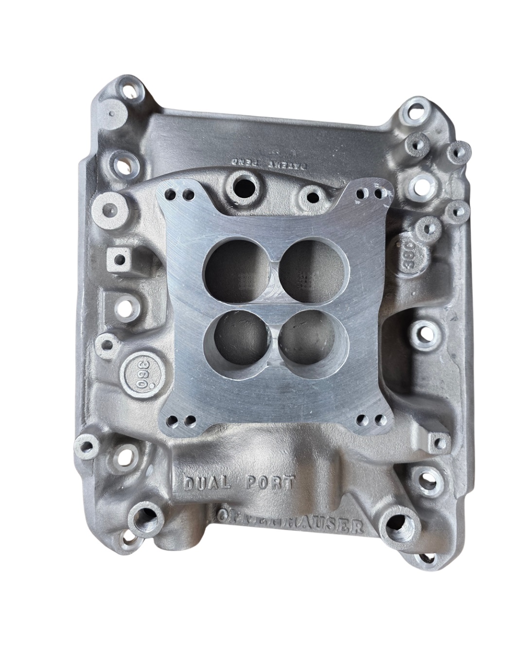 Offenhauser 6035DP 1964-1978 Buick Jeep V6 225, 231 Dual Port Manifold - Image 2