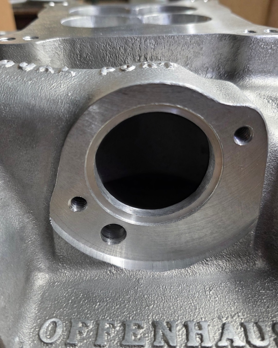 Offenhauser 6035DP 1964-1978 Buick Jeep V6 225, 231 Dual Port Manifold - Image 3
