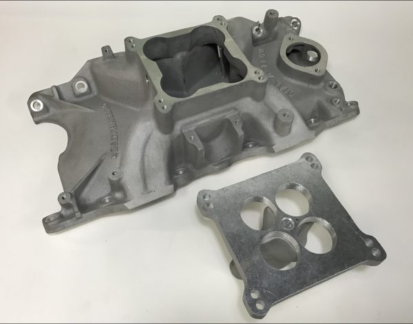 Offenhauser 6130 Chrysler 273-318 Dial-A-Flow Manifold (1966 and later) Reg 4 bbl Carb