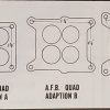 Offenhauser 3409A Wedge Carburetor Adapter - Image 2