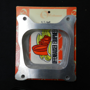 Offenhauser 5596 Quad Carburetor Adapter - Carter