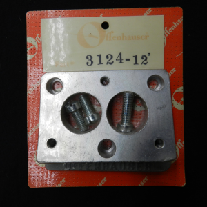 Offenhauser 3124-12 Marine 12 degree Carburetor Wedge FWD