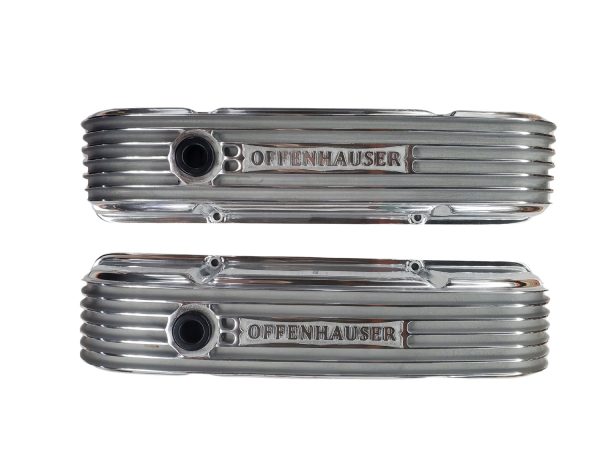 Offenhauser 4056 High Rise Small Block Chevy V8 Valve Covers, Pair - Image 4