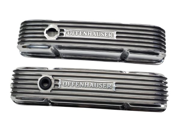 Offenhauser 4056 High Rise Small Block Chevy V8 Valve Covers, Pair - Image 5