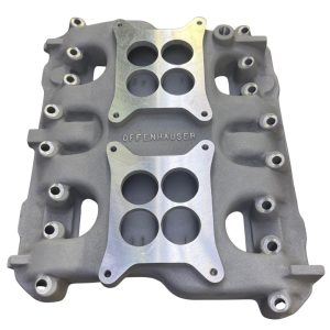 Offenhauser 3614 Dodge 1955-57 Dual Quad Low Profile 500 Manifold
