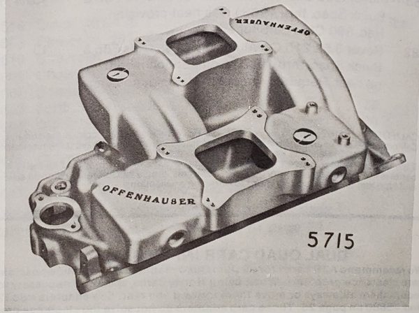 Offenhauser 5715 Chevy 396-402-427-454 V8 Ram Manifold
