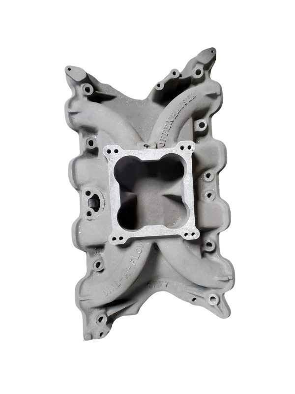 Offenhauser 6128 Ford 351 Cleveland 2V Single Quad Dial-a-flow Manifold
