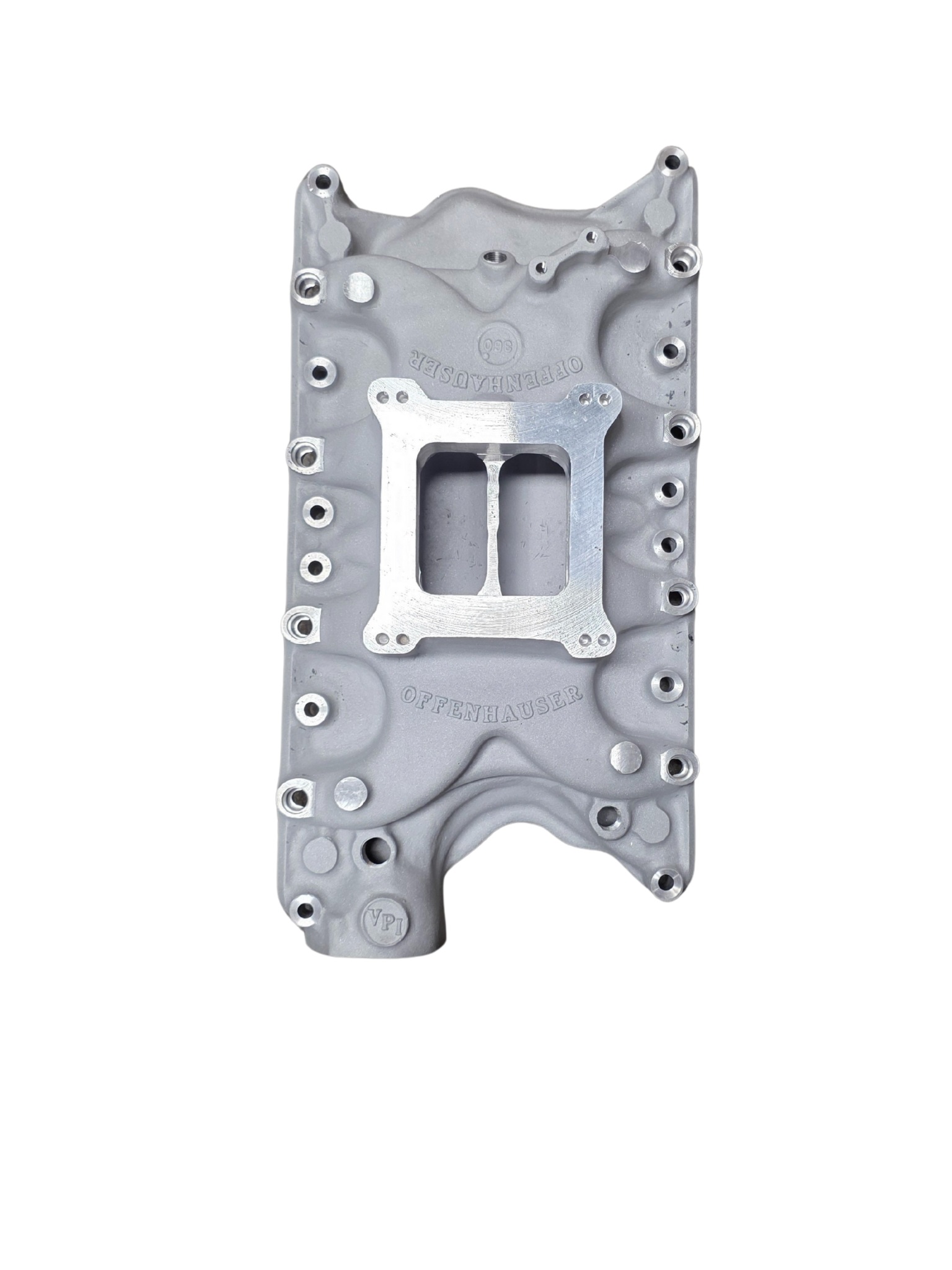 Offenhauser 5883 VPI Ford 351 Windsor Hi-Rise Single Quad Vintage Port Injection Manifold - Image 2