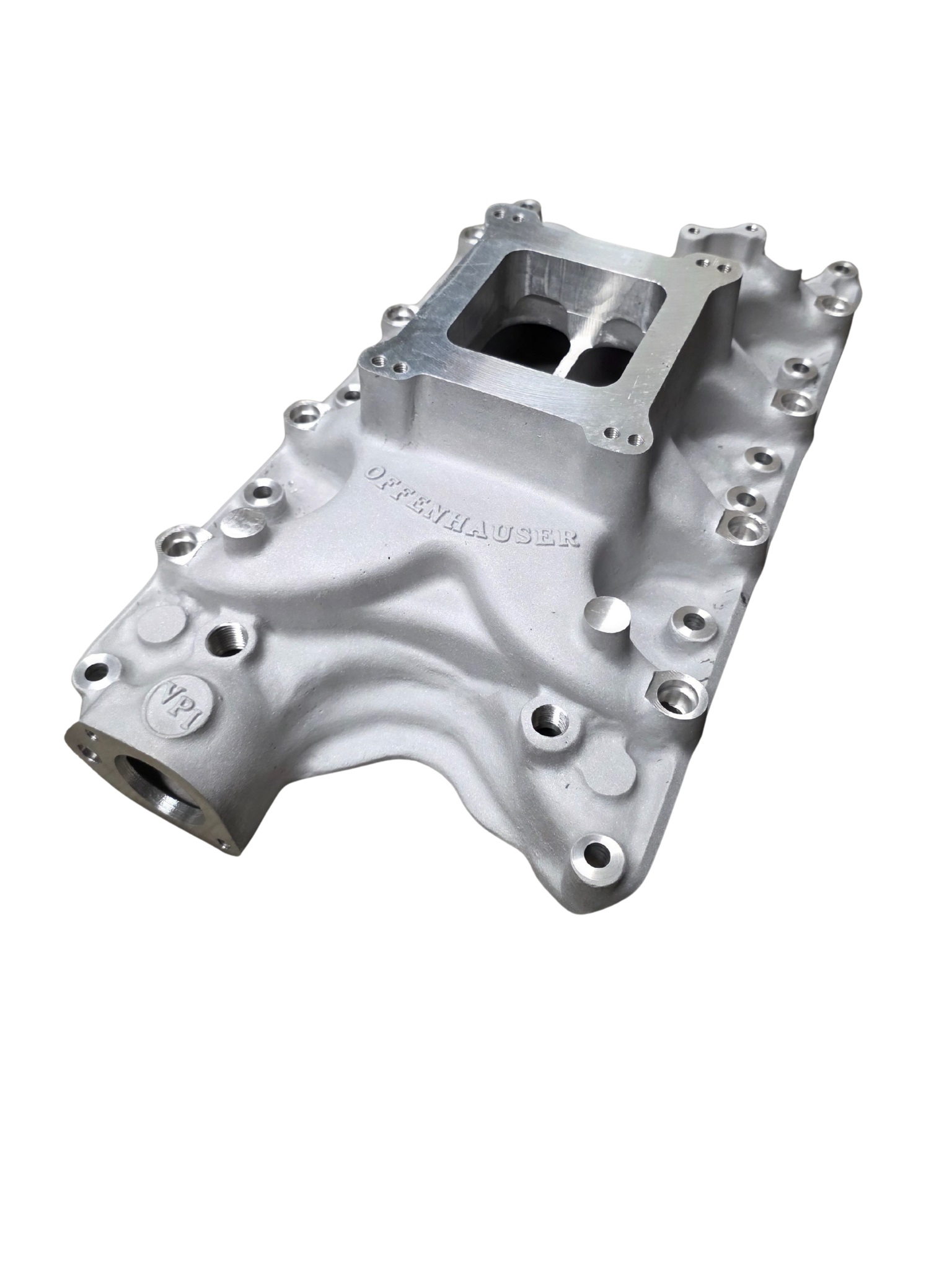 Offenhauser 5883 VPI Ford 351 Windsor Hi-Rise Single Quad Vintage Port Injection Manifold - Image 4