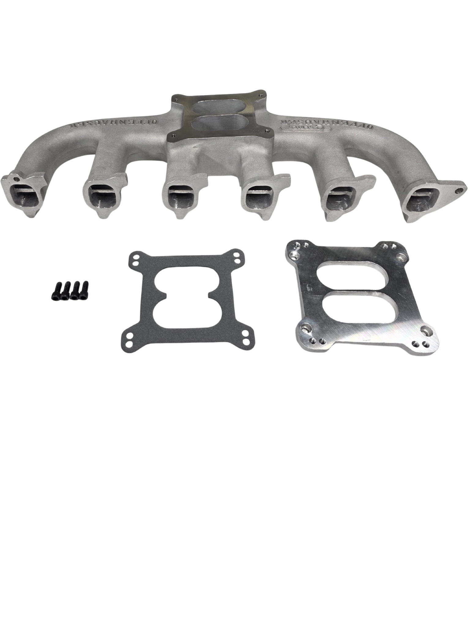 Offenhauser 6284 - Ford 240-300 High Performance Dual Port Intake Manifold - Image 2
