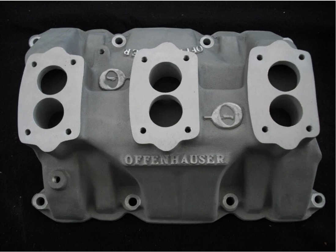 Offenhauser 3557 Buick 1957-59 Triple Intake Manifold